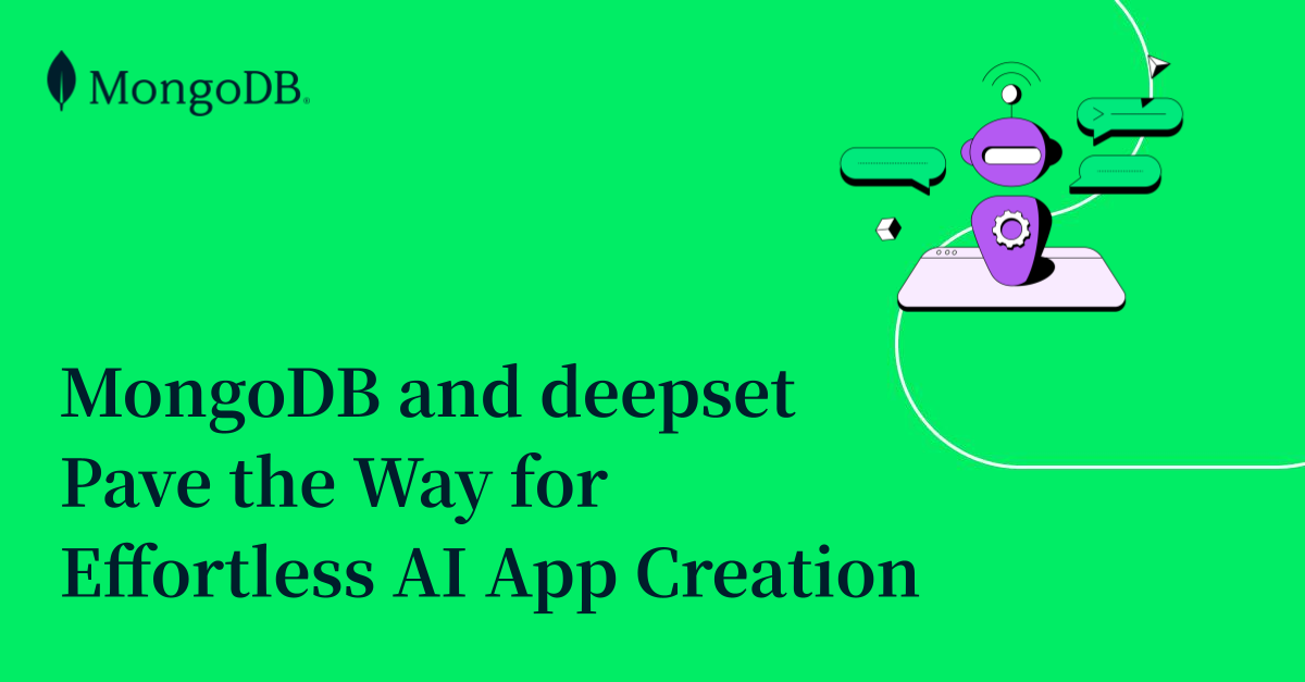 MongoDB与deepset携手打造轻松的AI应用开发之路
